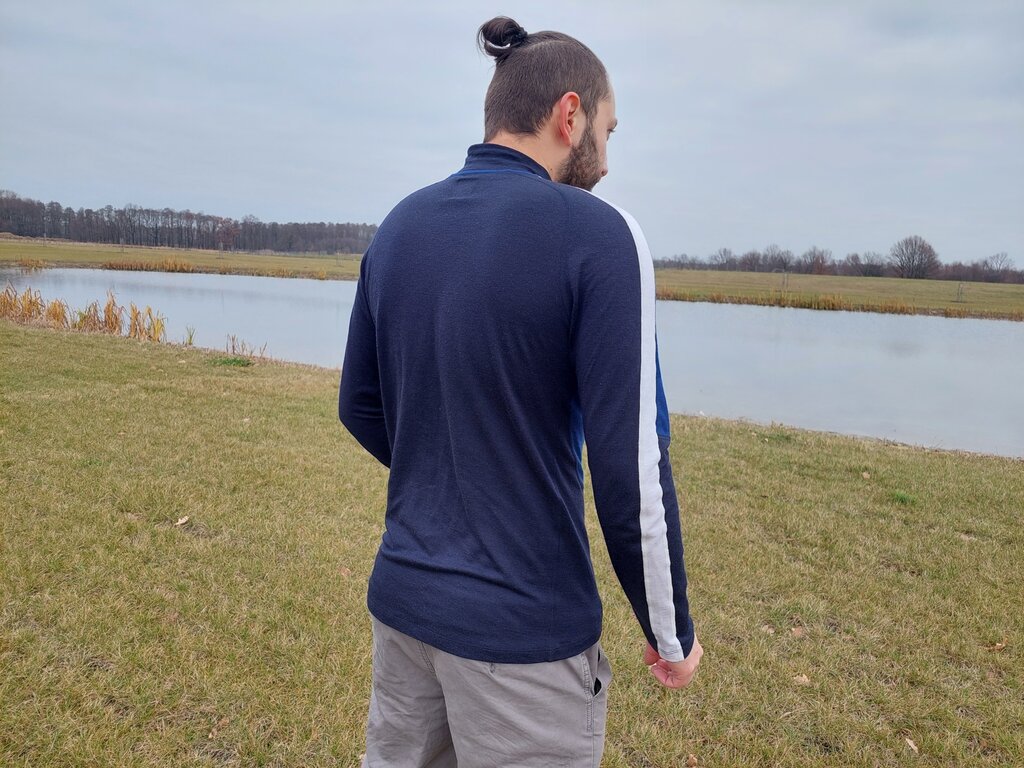 Pánské merino triko Icebreaker Sonebula LS High Neck Pánské merino triko Icebreaker Sonebula LS High Neck je ze 100% vlny merino