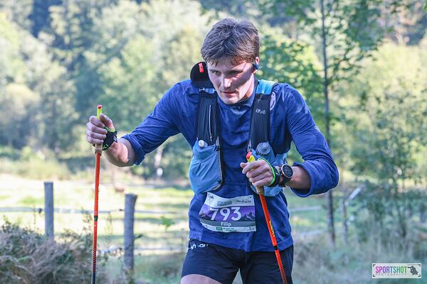 Filip Matějovič, člen Rock Point Týmu během závodu Auerhahn 2024