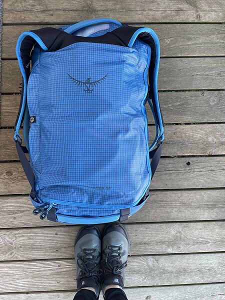Taška Osprey Transporter Squffel 44 Uni – z recyklovaného nylonu s úpravou NanoTough™