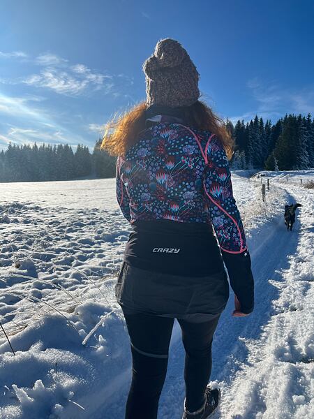 Mikina Crazy PULL OXYGEN PRINTED Lady – přiléhavý střih